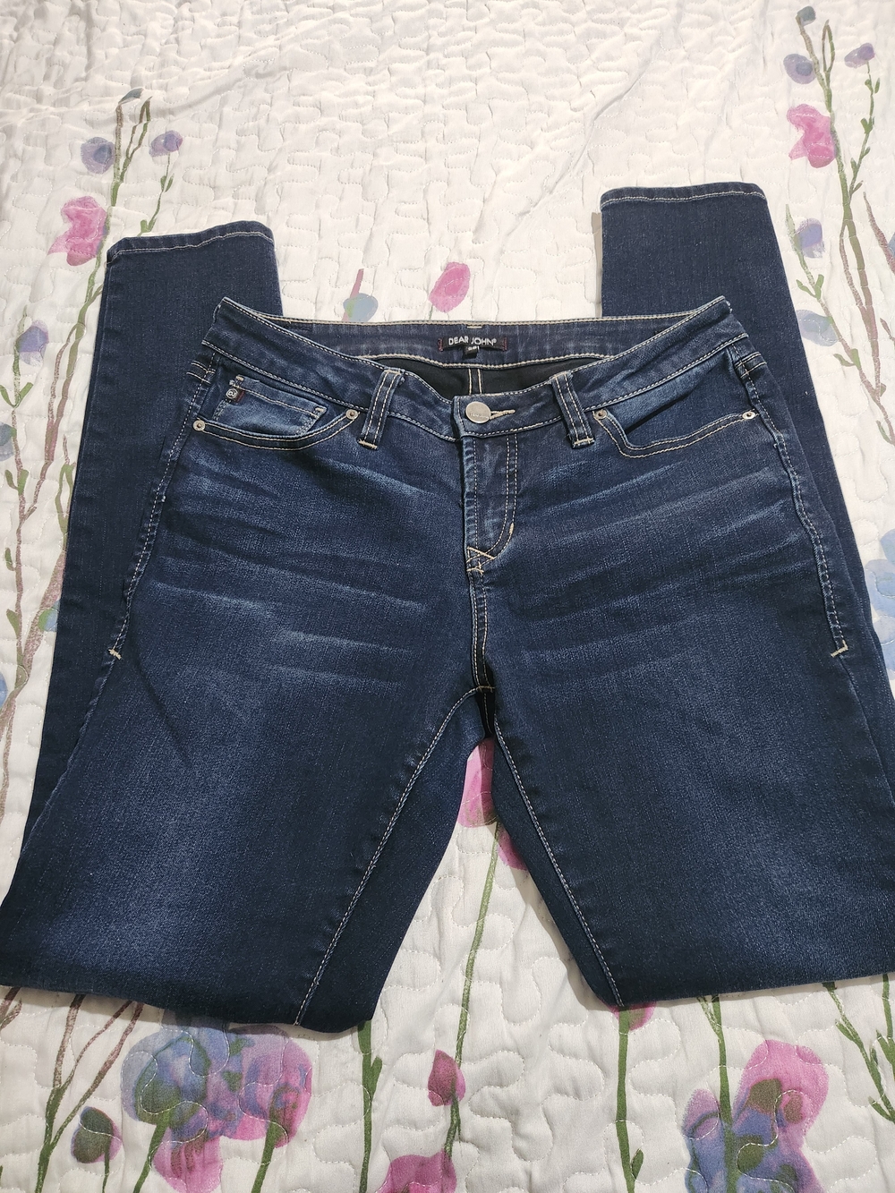 Dear John Joy Rich Comfort Indigo Skinny Jeans